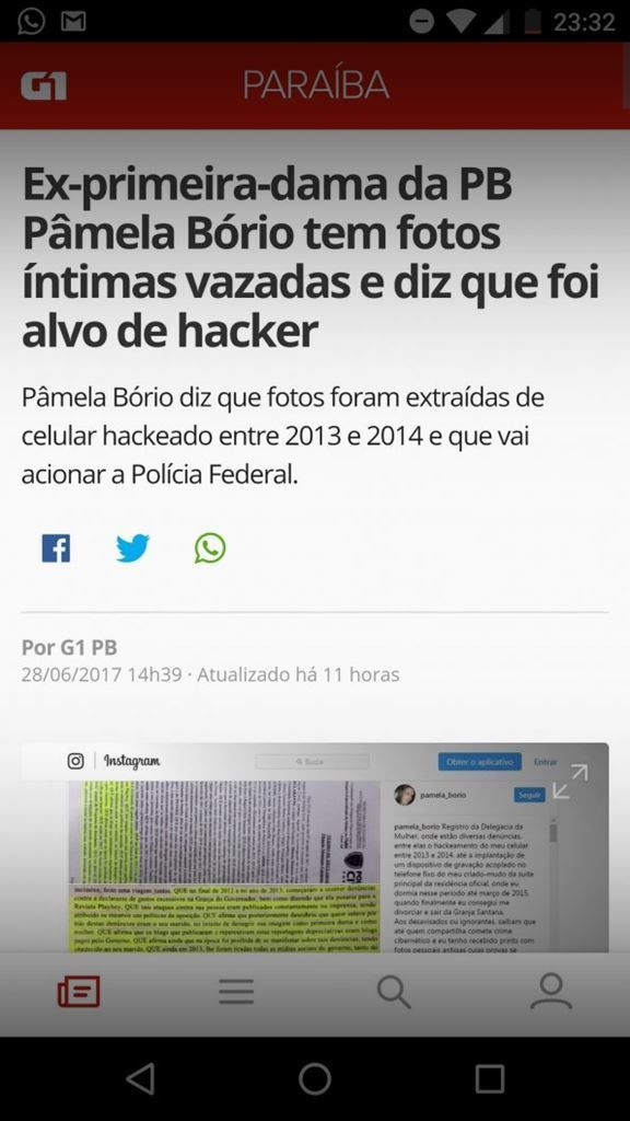 Fotos Pâmela Bório loira gata ex primeira dama da Paraíba caiu na net pelada PornCNN