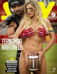 Famosa Fernanda Martinelli Pelada na Revista Sexy Julho 2017