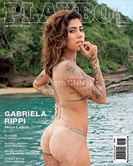 Famosa Gabriela Rippi Pelada na Revista Playboy Janeiro 2017