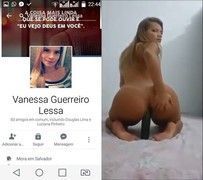 Video Vanessa putinha de Salvador BA caiu na net socando o pepino na buceta carente